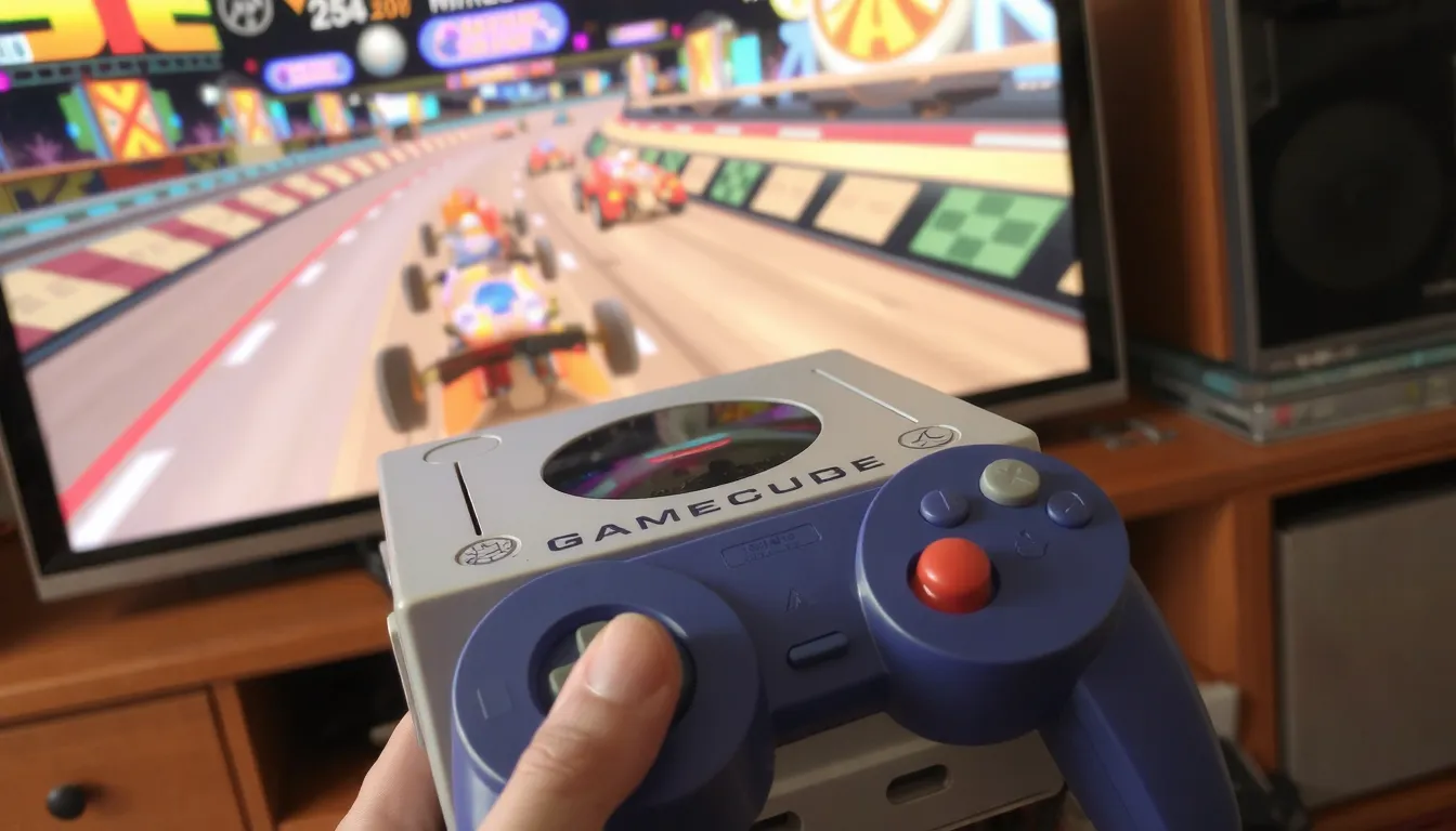 game cube jeux de voiture