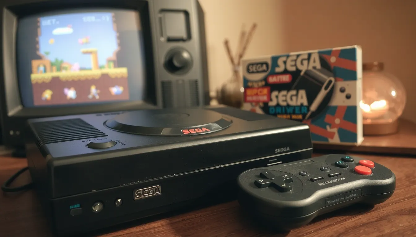 histoire de la megadrive